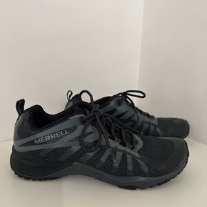 Merrell Women’s Siren Edge Q2 Hiking Black and Gray Shoes Size 10